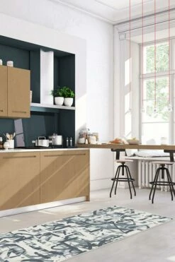 Flash Sale 🎁 Ruggable Scribe Slate Blue Rug 🔥 -Area Rugs Sales Store scribe slate blue C RC 0727 27