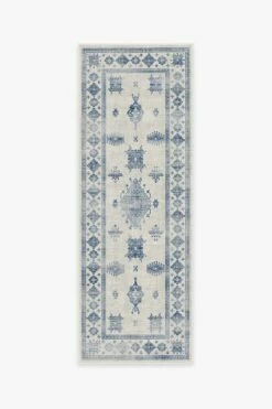 Outlet 😉 Ruggable Serina Delft Blue Rug 🥰 -Area Rugs Sales Store serina delft blue A RC NV014 27