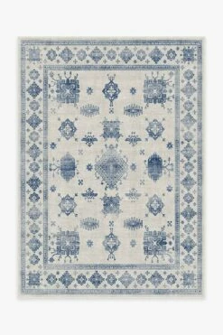 Outlet 😉 Ruggable Serina Delft Blue Rug 🥰