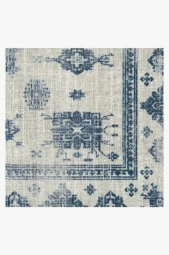 Outlet 😉 Ruggable Serina Delft Blue Rug 🥰 -Area Rugs Sales Store serina delft blue D RC NV014 57