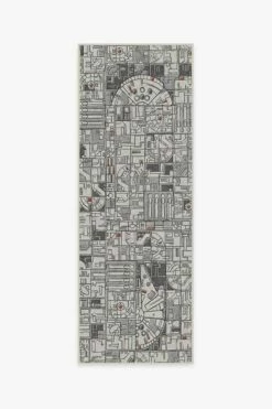 Cheap 🌟 Ruggable Smugglers Geo Grey Rug 😀 -Area Rugs Sales Store smugglers geo grey A RC SW006 27