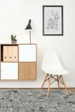 Cheap 🌟 Ruggable Smugglers Geo Grey Rug 😀 -Area Rugs Sales Store smugglers geo grey C RC SW006 57