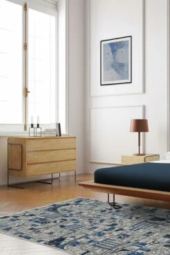 Outlet ⌛ Ruggable Smugglers Geo R2D2 Blue Rug 😀 -Area Rugs Sales Store smugglers geo r2d2 blue C RC SW007 57