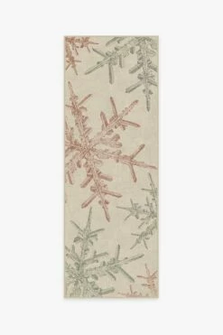 Hot Sale 😉 Ruggable Snowflake Creme Rug ✨ -Area Rugs Sales Store snowflake creme A RC 0136 27