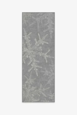 Cheap 🥰 Ruggable Snowflake Silver Rug 💯 -Area Rugs Sales Store snowflake silver A RC 0497 27