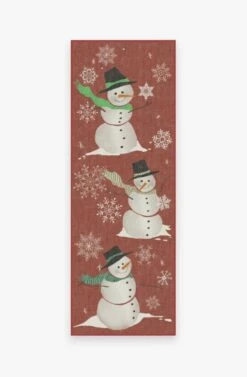 Hot Sale 😀 Ruggable Snowman Rug ⭐ -Area Rugs Sales Store snowman A RC 0235 27