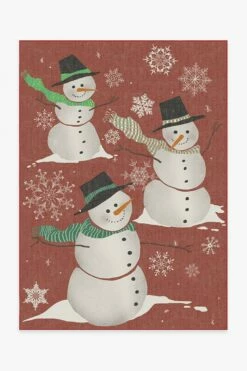 Hot Sale ๐ Ruggable Snowman Rug โญ
