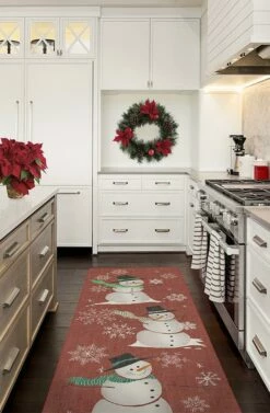 Hot Sale 😀 Ruggable Snowman Rug ⭐ -Area Rugs Sales Store snowman C RC 0235 27