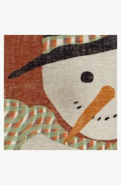 Hot Sale 😀 Ruggable Snowman Rug ⭐ -Area Rugs Sales Store snowman D RC 0235 27