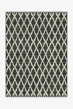 Best reviews of ๐ Ruggable Soraya Trellis Black Rug ๐