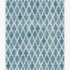 Deals 🎉 Ruggable Soraya Trellis Blue Rug 🔔
