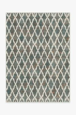 Cheapest โค๏ธ Ruggable Soraya Trellis Multicolor Rug โญ