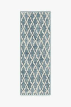 Hot Sale ⭐ Ruggable Soraya Trellis Slate Rug ⌛ -Area Rugs Sales Store soraya trellis slate B RC BS001 27 V3