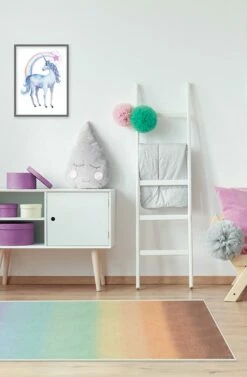 Cheapest 😉 Ruggable Spectrum Rainbow Rug 🧨 -Area Rugs Sales Store spectrum rainbow C RC SK001 27