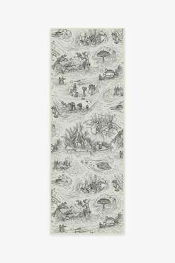 Cheap 😀 Ruggable Star Wars Toile White Rug 🔔 -Area Rugs Sales Store star wars toile white A RC SW019 27