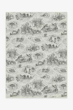 Cheap 😀 Ruggable Star Wars Toile White Rug 🔔