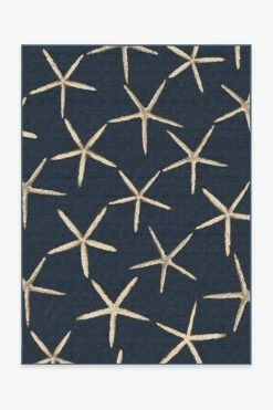 Cheap โจ Ruggable Sale Starfish Navy Rug โ๏ธ