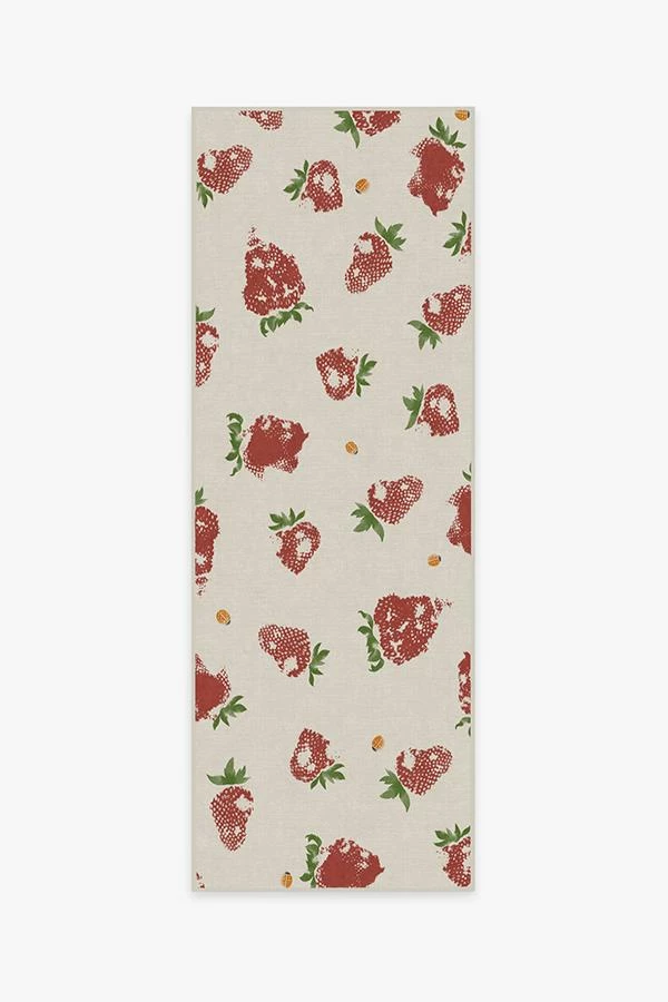 Best Sale 👍 Ruggable Strawberries Red Rug 🥰 5 Best Sale 👍 Ruggable Strawberries Red Rug 🥰 - Image 5