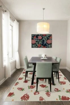 Best Sale 👍 Ruggable Strawberries Red Rug 🥰 11 Best Sale 👍 Ruggable Strawberries Red Rug 🥰 -Area Rugs Sales Store strawberries red C RC TP004 57