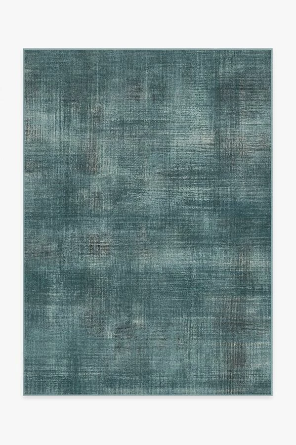 Outlet 😍 Ruggable Sudaria Solid Teal Blue Rug 🛒 1 Outlet 😍 Ruggable Sudaria Solid Teal Blue Rug 🛒