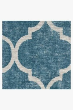 Coupon ✔️ Ruggable Terali Blue Rug 👍 -Area Rugs Sales Store terali blue D RC CB002 57