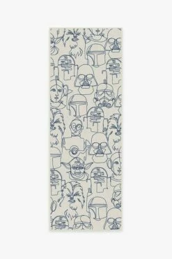 New 🌟 Ruggable The Saga Delft Blue Rug 🔥 -Area Rugs Sales Store the saga delft blue A RC SW009 27