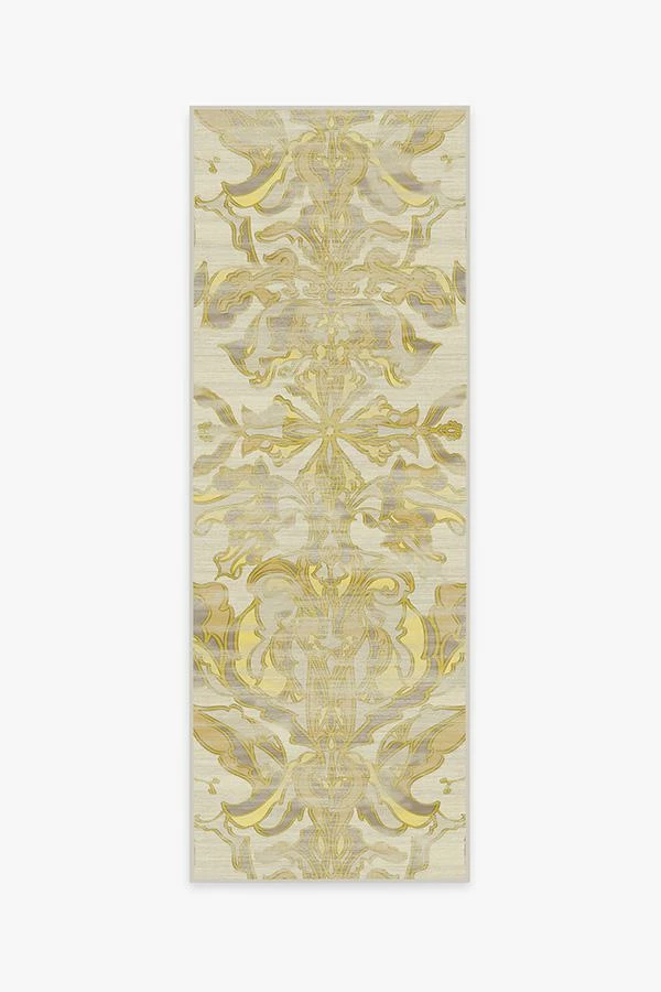 New ๐ Ruggable Transitional Damask Gold Rug ๐ 5 New ๐ Ruggable Transitional Damask Gold Rug ๐ - Image 5