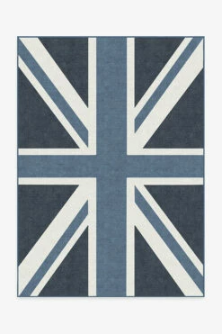 Hot Sale 🤩 Ruggable UK Flag Blue Rug 🛒