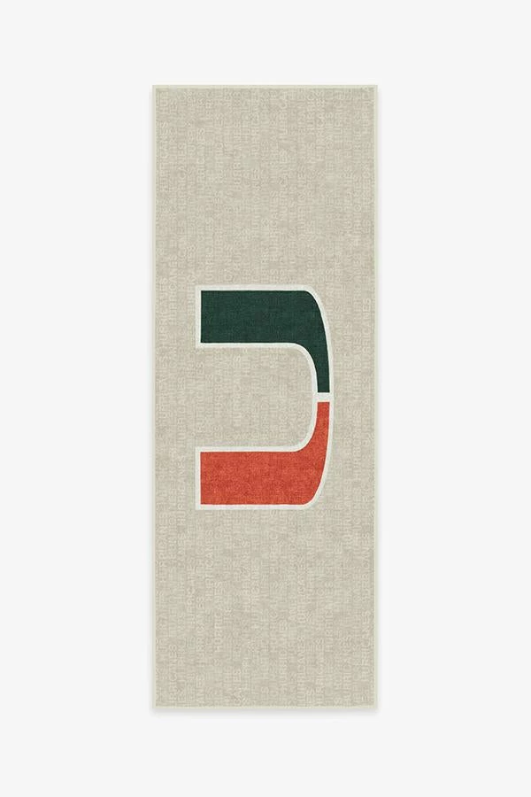 New โ Ruggable University of Miami Spirit Rug ๐ 5 New โ Ruggable University of Miami Spirit Rug ๐ - Image 5