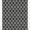 Best Pirce 🔥 Ruggable Outdoor Varia Trellis Black Rug 🛒
