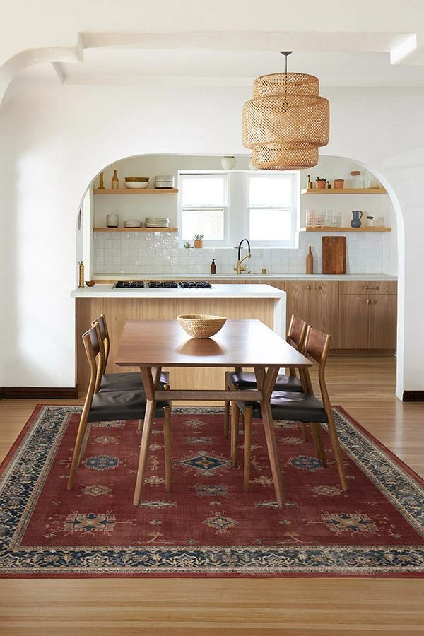 Wholesale 🎁 Ruggable Verena Amber Red Rug 😍 4 Wholesale 🎁 Ruggable Verena Amber Red Rug 😍 - Image 4