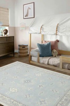 Top 10 🛒 Ruggable Verena Soft Blue Rug ⌛ -Area Rugs Sales Store verena soft blue C RC NU008 57 V2