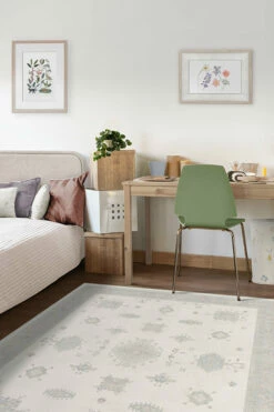 Budget 🥰 Ruggable Verena White Opal Rug 🎁 -Area Rugs Sales Store verena white opal C RC NU007 57