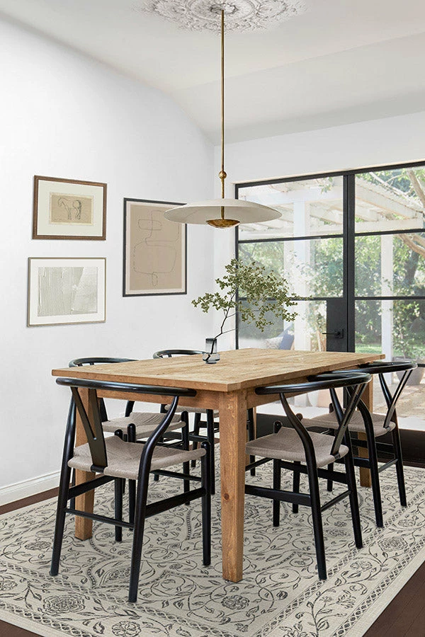 Wholesale 😉 Ruggable Vianna Black & Ivory Rug 💯 4 Wholesale 😉 Ruggable Vianna Black & Ivory Rug 💯 - Image 4