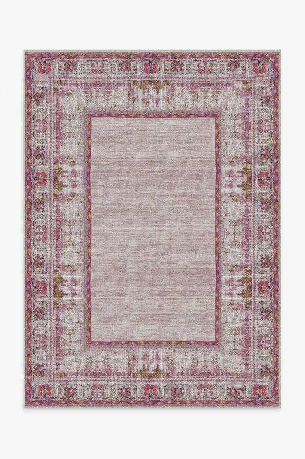 Best deal ๐งจ Ruggable Vintage Daisy Bordered Fuchsia Rug ๐ 1 Best deal ๐งจ Ruggable Vintage Daisy Bordered Fuchsia Rug ๐