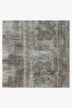 Brand new 💯 Ruggable Vintage Daisy Bordered Grey Rug 👏 -Area Rugs Sales Store vintage daisy bordered grey D RC RE134 27
