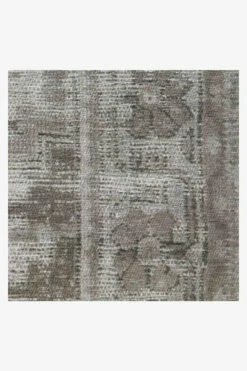 Brand new 💯 Ruggable Vintage Daisy Bordered Grey Rug 👏 -Area Rugs Sales Store vintage daisy bordered grey D RC RE134 57