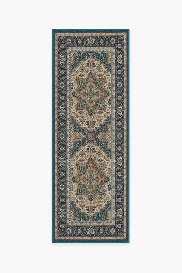 Outlet 🥰 Ruggable Vintage Heriz Cerulean Rug 🎁 5 Outlet 🥰 Ruggable Vintage Heriz Cerulean Rug 🎁 - Image 5
