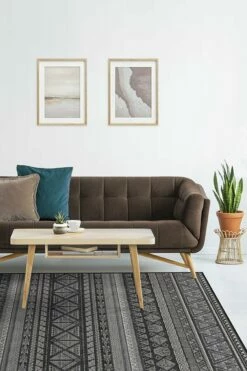 Best deal ๐ Ruggable Wakanda Forever Black & Cream Rug ๐ 11 Best deal ๐ Ruggable Wakanda Forever Black & Cream Rug ๐ -Area Rugs Sales Store wakanda forever black cream C RC MV016 57