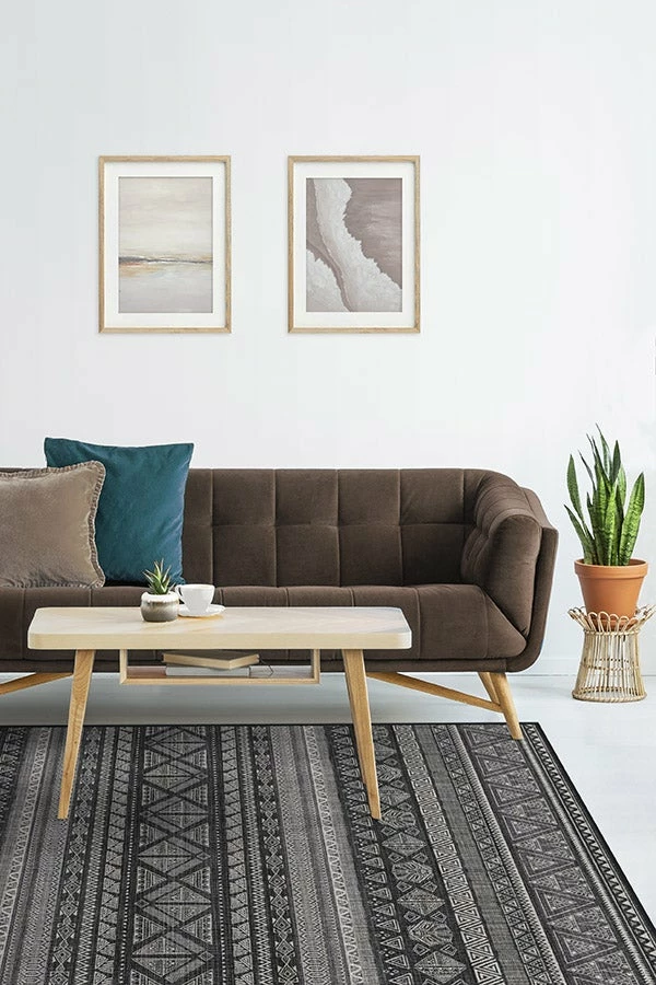 Best deal ๐ Ruggable Wakanda Forever Black & Cream Rug ๐ 4 Best deal ๐ Ruggable Wakanda Forever Black & Cream Rug ๐ - Image 4