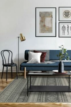 Outlet 👏 Ruggable Wakanda Forever Dove Grey Rug ✔️ -Area Rugs Sales Store wakanda forever dove grey C RC MV017 57