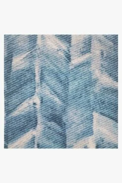 Best deal 🛒 Ruggable Watercolor Herringbone Blue Rug ⭐ -Area Rugs Sales Store watercolor herringbone blue D RC 0528 57 V3