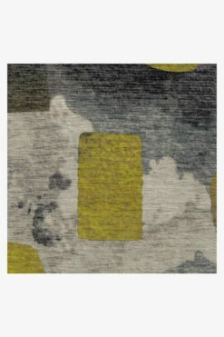 Deals 👏 Ruggable Watercolor Paintwork Grey Rug 🎁 -Area Rugs Sales Store watercolor paintwork grey D RC 0201 57 V2