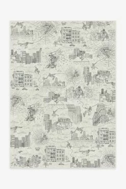 Best deal 😍 Ruggable Web City Ink Black Rug 🔔