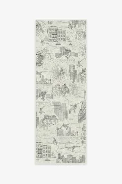 Best deal 😍 Ruggable Web City Ink Black Rug 🔔 -Area Rugs Sales Store web city ink black B RC MV027 27