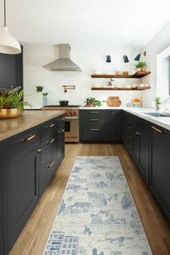 Deals 🔔 Ruggable Web City Ink Blue Rug 🌟 -Area Rugs Sales Store web city ink blue C RC MV026 27