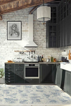 Deals 🔔 Ruggable Web City Ink Blue Rug 🌟 -Area Rugs Sales Store web city ink blue C RC MV026 57 V2