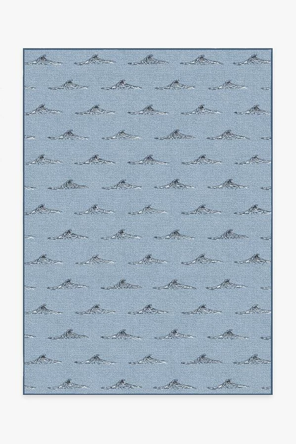 Outlet ๐ Ruggable Whitecaps Chambray Rug โจ 1 Outlet ๐ Ruggable Whitecaps Chambray Rug โจ