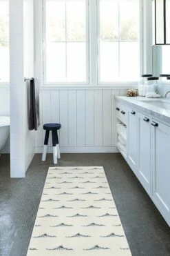 Budget 😍 Ruggable Whitecaps Indigo Rug 🎁 -Area Rugs Sales Store whitecaps indigo C RC 0615 27