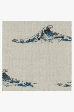 Budget 😍 Ruggable Whitecaps Indigo Rug 🎁 -Area Rugs Sales Store whitecaps indigo D RC 0615 27